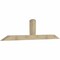 Ekena Millwork Portland Rough Sawn Timber Gable Bracket, Douglas Fir, 108"W x 27"H x 6"D x 6"F, 6/12 Pitch GBW108X27X0606POR00RDF - alternate 2